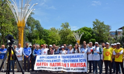 “Emekçiler haklarını haykıracak”