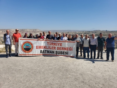 Emekliler, Kapadokya’yı gezdi