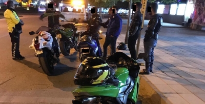 Emniyetten motosiklet mesaisi