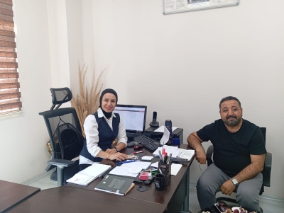 GAZETECİ SEYREK'TEN YASEMİN PEKTAŞ'A ZİYARET