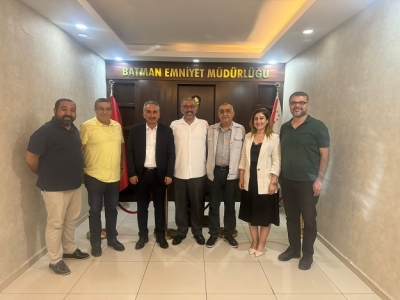 GAZETECİLERDEN KABA'YA HAYIRLI OLSUN ZİYARETİ
