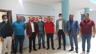 GELECEK, ZİRAAT ODASINI ZİYARET ETTİ