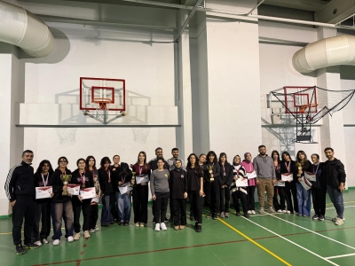 GENÇ KIZLAR SATRANÇ ŞAMPİYONASI TAMAMLANDI