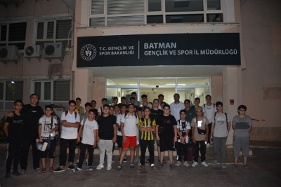 GENÇLİK SPOR 21. KAMP KAFİLESİNİ MERSİN’E UĞURLADI