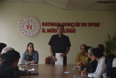 GENÇLİK TYP VE İUP PERSONELLERİ GÖREVE BAŞLADI