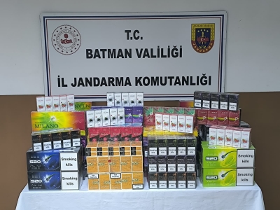 Gercüş’te Kaçak Tütün Operasyonu