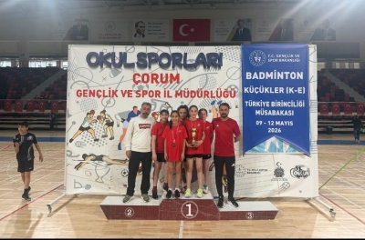 GÜLTEPE ORTAOKULU’NDAN TÜRKİYE ÜÇÜNCÜLÜĞÜ GURURU
