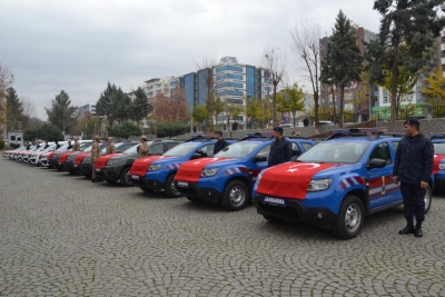Güvenlik güçlerine belediyeden araç desteği