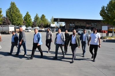 HAL ESNAFLARINDAN CELİL DEMİR’E TAM DESTEK