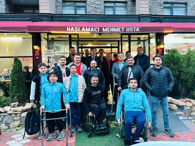 Hamidi’den engelli basketçilere moral