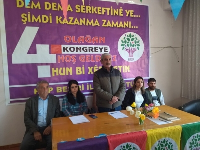 HDP BEŞİRİ’DE KONGREYE GİTTİ