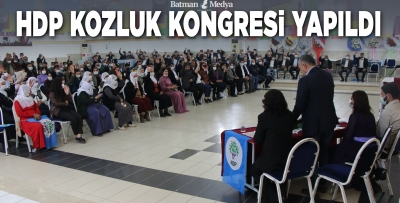 HDP Kozluk kongresi yapıldı