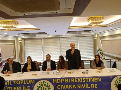 HDP STK’LARLA BULUŞTU
