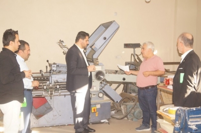 HÜDA PAR matbaacıların sorunlarını dinledi
