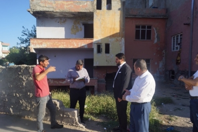 HÜDA PAR Seyitler mahallesinin sorunlarını yerinde inceledi