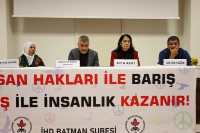İHD’den Barış Çağrısı: “Demokratik Bir Barış Mümkün”