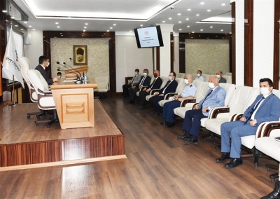 İl Pandemi ve İl Hıfzıssıhha Kurulu Toplantısı Valimiz Başkanlığında Yapıldı