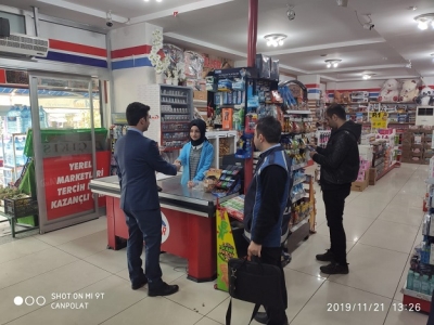 İlimizde Kayıtdışı Ekonomiyle Topyekün Mücadele Devam Ediyor