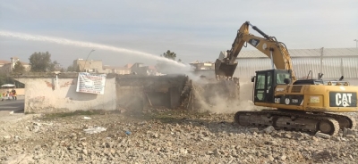 İLUH 1. ETAPTA SON YIKIM DA TAMAMLANDI