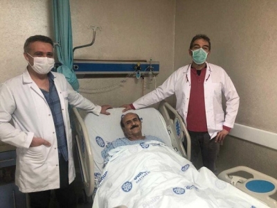 IRAK’LI HASTA DÜNYA’DA SAĞLIĞINA KAVUŞTU