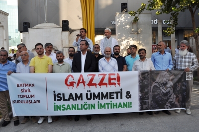 İşgalcileri protesto ettiler