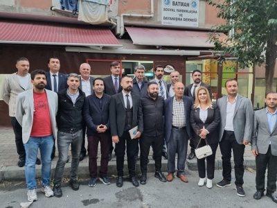 İSTANBUL’DAKİ BATMAN DERNEKLERİNE ZİYARET