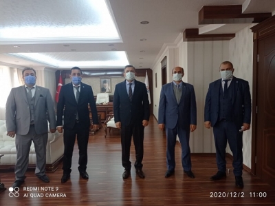 İYİ PARTİ’DEN VALİ ŞAHİN’E ZİYARET