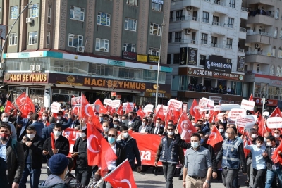 İYİ PARTİ’DEN YÜRÜYÜŞE DESTEK