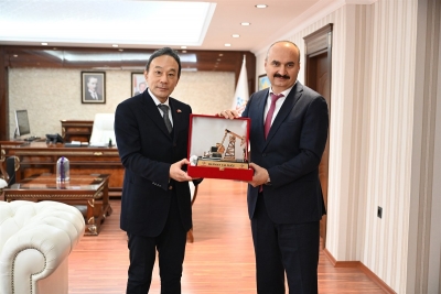 Japonya Büyükelçisinden Canalp’e ziyaret