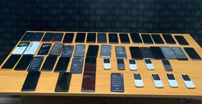 Kaçak cep telefonu ele geçirildi