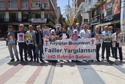 “Kayıplarımızın failleri bulunsun”