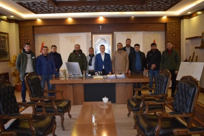 Kaymakam Güngör Gönüllüleri Ağırladı