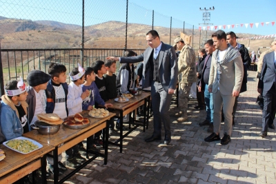 Kaymakam Öztaş, Yerli Malı Haftası Etkinliğinde
