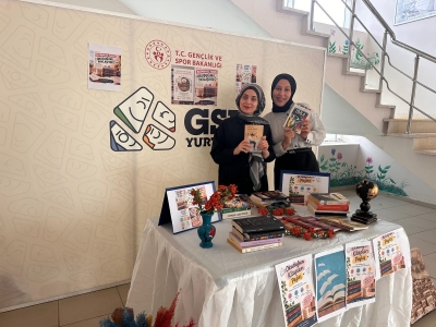 KIZ ÖĞRENCİ YURDUNDA “OKUDUĞUNU PAYLAŞ” PROJESİ