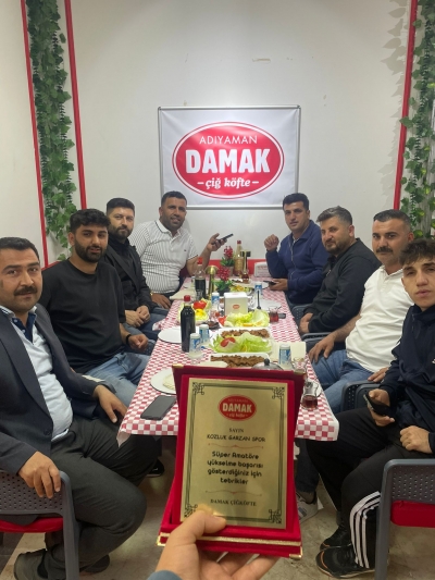 Kozluk Garzan Spor’a Çiğköfte Jestı