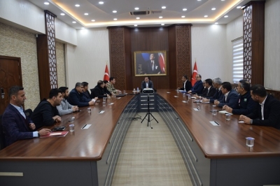 Kozluk’ta Deprem Sonrası Süreç Toplantısı Yapıldı