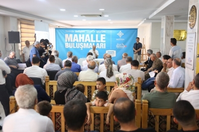 MAHALLE BULUŞMALARININ ÜÇÜNCÜSÜ BAHÇELİEVLER MAHALLESİ’NDE
