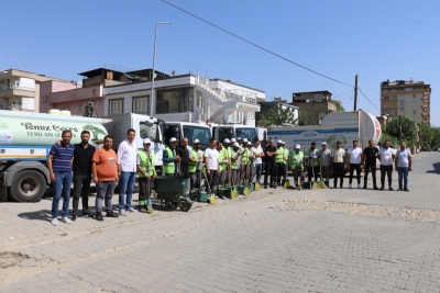 “Mahallemiz Tertemiz” kampanyası devam ediyor