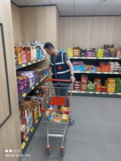 MARKETLERDE DENETİM YAPILDI