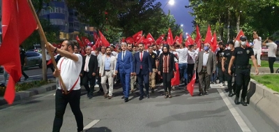 MHP 251 DARBE ŞEHİDİNİ UNUTMADI