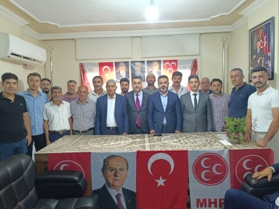 MHP İLÇE KONGRELERİNE KOZLUK’LA BAŞLADI