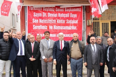 MHP KAYAPINAR BAŞKANLIĞINI AÇTI