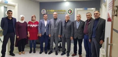 Milletvekili Özdemir’den Öz Sağlık-İş’e ziyaret