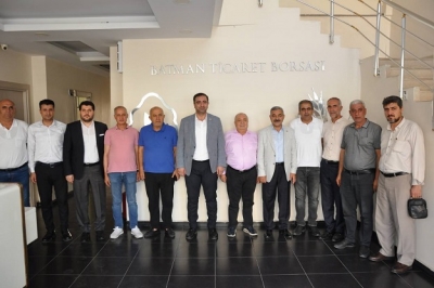 Milletvekili Ramanlı’dan Batman Ticaret Borsası’na ziyaret