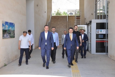 Milletvekili Ramanlı Hasankeyf Kaymakamını ziyaret etti