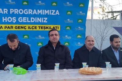 Milletvekili Ramanlı, Genç İlçesini ziyaret etti