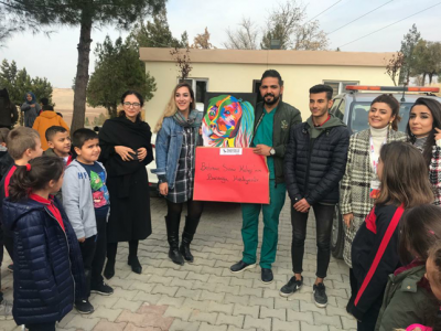 MİNİKLERDEN BARINAK ZİYARETİ