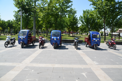 MOTORİZE TEMİZLİK TİMLERİ İŞ BAŞINDA