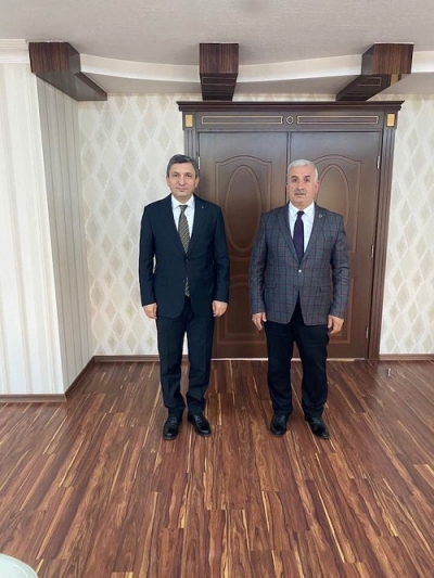 MUZAFFER BAĞ, VALİ ŞAHİN’LE GÖRÜŞTÜ