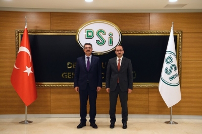 NASIROĞLU, DSİ MÜDÜRÜ BALTA İLE GÖRÜŞTÜ